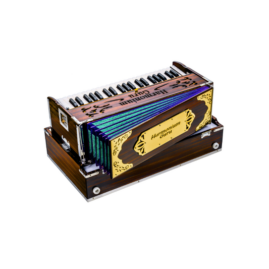 HARMONIUM GURU 42 Keys 9 Stopper Folding (Portable) Harmonium