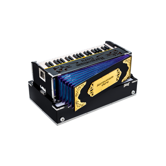 HARMONIUM GURU 42 Keys 9 Stopper Folding (Portable) Harmonium