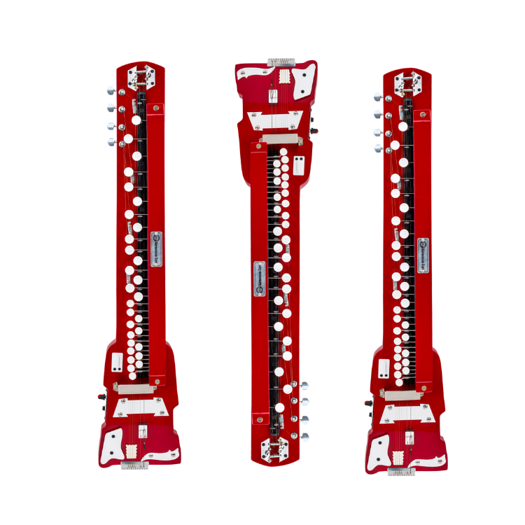 HARMONIUM GURU HGB29 Bulbul Tarang with Bag | Ruby Red
