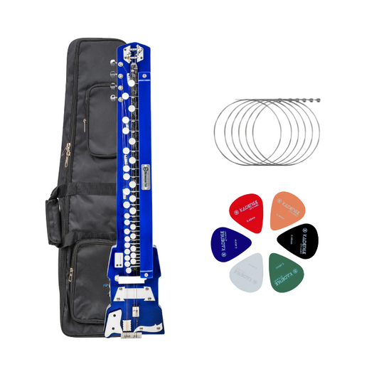 HARMONIUM GURU HGB29 Bulbul Tarang with Bag | Royal Blue