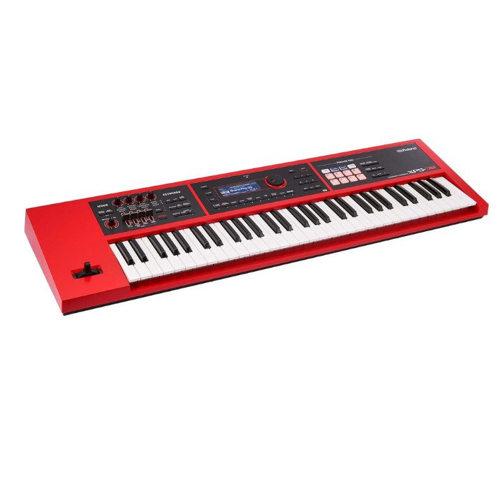 Roland XPS-30 Red Version 61-Keys Expandable Synthesizer With Free Indian Tones And Loops