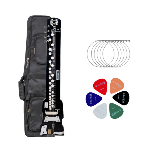 HARMONIUM GURU HGB29 Bulbul Tarang with Bag | Rich Black