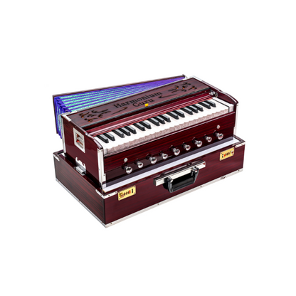 HARMONIUM GURU 42 Keys 9 Stopper Folding (Portable) Harmonium